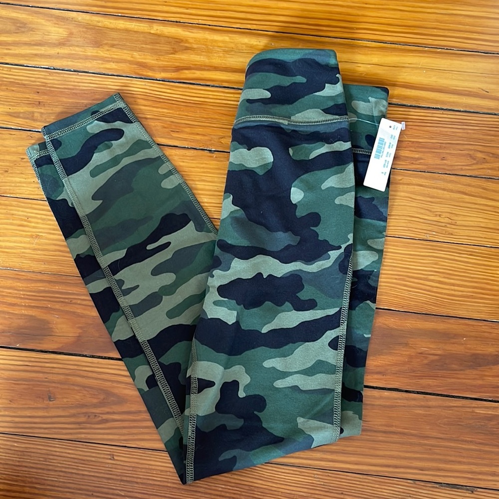 J. Crew Camo Leggings NWT